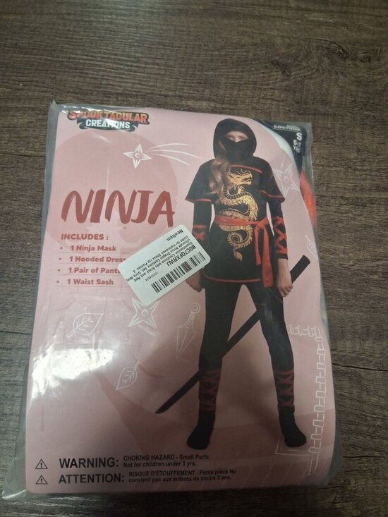 Other - Ninja Costume Halloween Cosplay Girls Size 5-7 Years